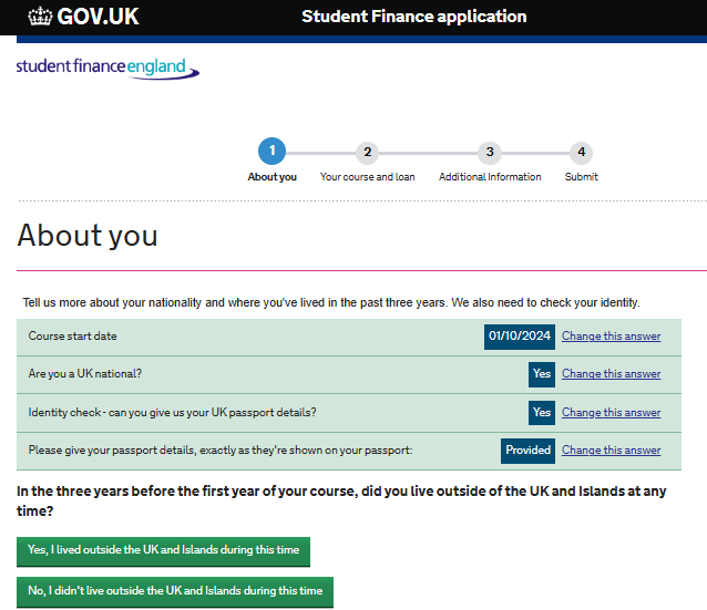 About you student finance